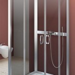 Душевая кабина для дачи, кабинка с закрытыми задними стенками, от польского производителя Radaway