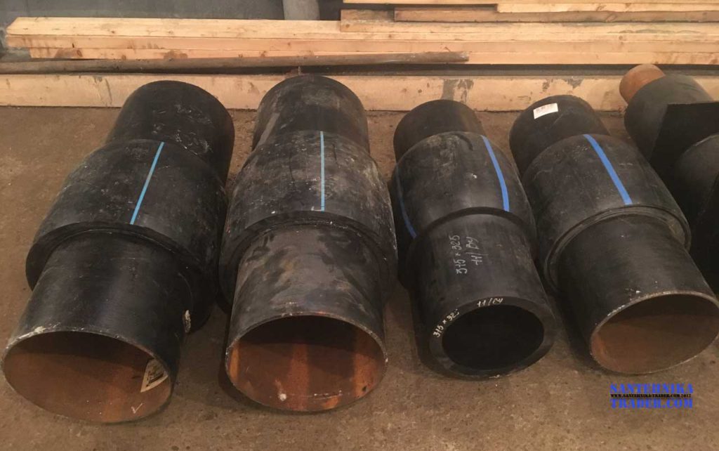 Неразъемные соединения (переходы) ПЭ-сталь